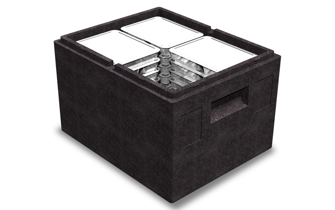 טרמובוקס שחור לגסטרונום 360-1/1 פוליביד XL