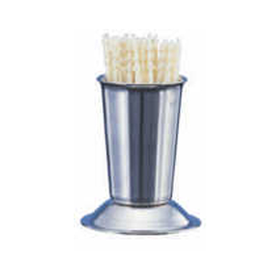 כלי לקיסמים קוני נירוסטה+בסיס