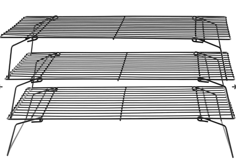 רשת אפיה וצינון 3 קומות 40X25X8 ס"מ