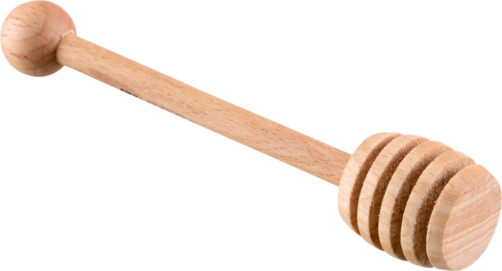 כפית/מוט עץ בוק לדבש 16 ס"מ