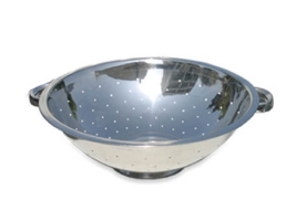 מסננת רגל שטוחה נירוסטה 40 ס"מ 13QT