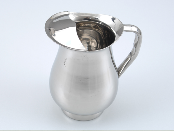 כד/קנקן מים נירוסטה 1.5 ליטר+עוצר קרח