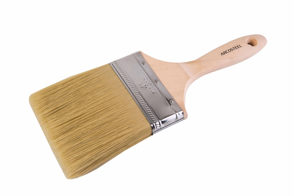 מברשת אפייה 10 ס"מ ידית פלסטיק לבנה