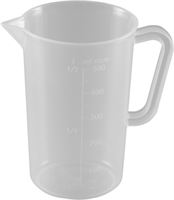 כד מידה פלסטיק 0.50 ליטר סימון חרוט(תואם 7050)