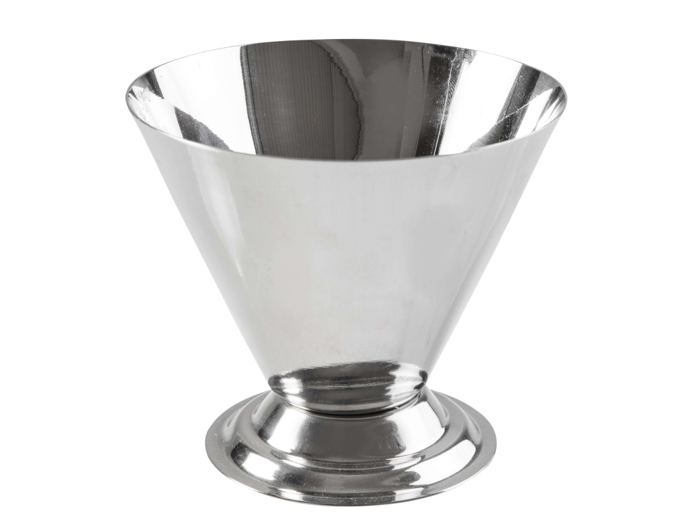 גביע גלידה נירוסטה  11 ס"מ קוני על רגל