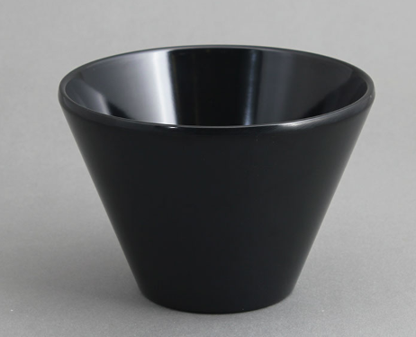 בול קוני 13 ס"מ מלמין שחור EFAY 50CL