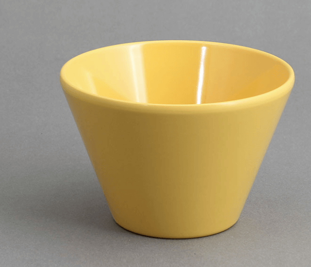 בול קוני 13 ס"מ מלמין צהוב EFAY 50CL