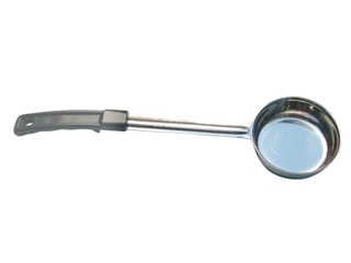 מצקת/כף 9.5 ס"מ לרוטב פיצה 177 מ"ל ידית שחורה