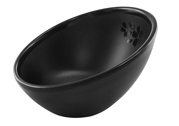 בול/קערה האנוי משופע 16 ס"מ סקורה מלמין שחור EFAY 45CL