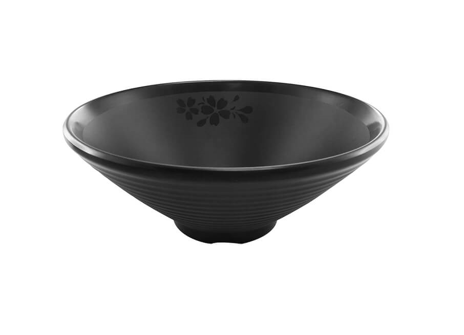 קערה/בול טיינג’ין 13.9X5.7 ס”מ סקורה מלמין שחור EFAY 35CL