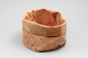 שק עגול דמוי שעם 17*15 לתצוגה