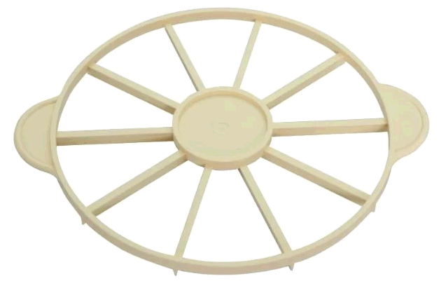 מסמן לעוגה פלסטי 10 פרוסות קוטר 27 ס"מ SCHNEIDER