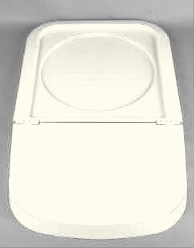 מכסה שנהב למיכל 15 ליטר SCARITECH