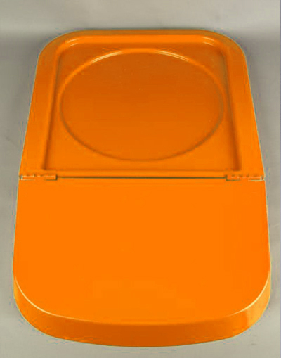 מכסה כתום למיכל 15 ליטר SCARITECH