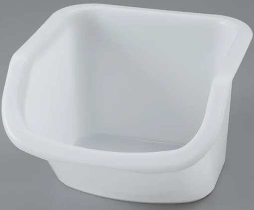 מיכל 15 ליטר צבע לבן מידה 44/40/28 ס"מ  scaritech