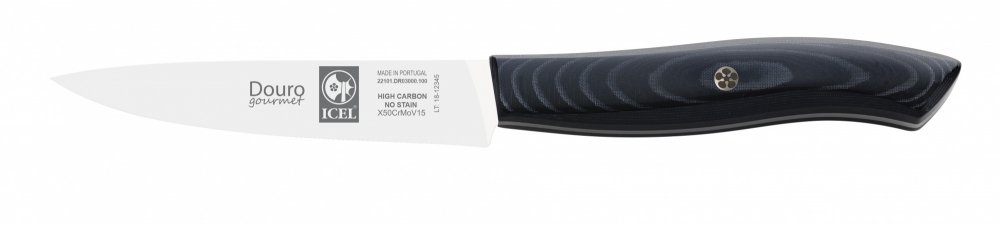 סכין קילוף 10 ס"מ ידית דמוי אבן שחורה ICEL DOURO Gourmet