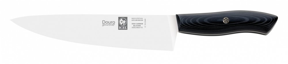 סכין שף 20 ס"מ ידית דמוי אבן שחורה ICEL DOURO Gourmet