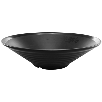 קערה נאנצ'אנג 29X8.5 ס"מ סקורה מלמין שחור Efay