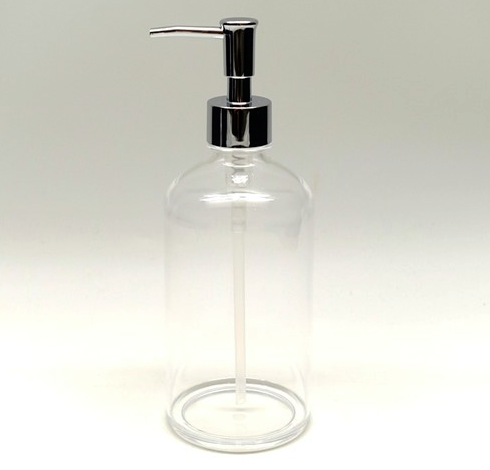 דיספנסר משאבה לסבון אקרילי שקוף 54CL