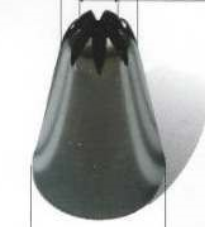 צנטר כוכב סגור 9 מ"מ נירוסטה