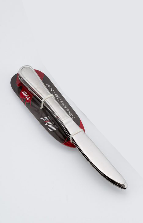 סט 3 יח' סכין שולחן שניר(3 יח') MICHSAF