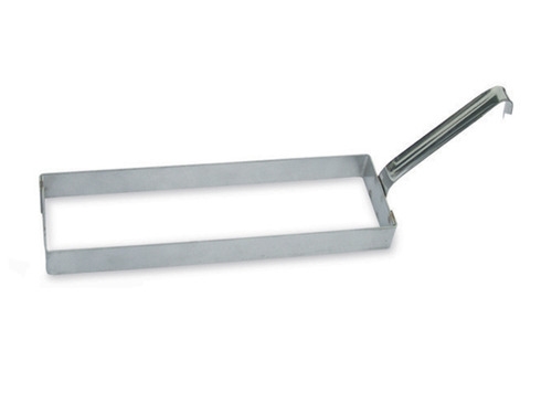 טבעת פנקייק מלבנית 24/7.5 גובה 2.5 ס"מ נירוסטה