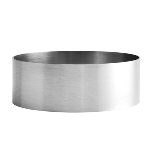 טבעת אפייה/רינג 20 ס"מ גובה 6.5 ס"מ נירוסטה