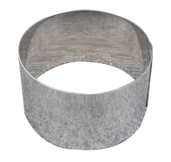 מיקד עגול 10 קוטר גובה 10 ס"מ נירוסטה ST430 0.7 mm P326X1