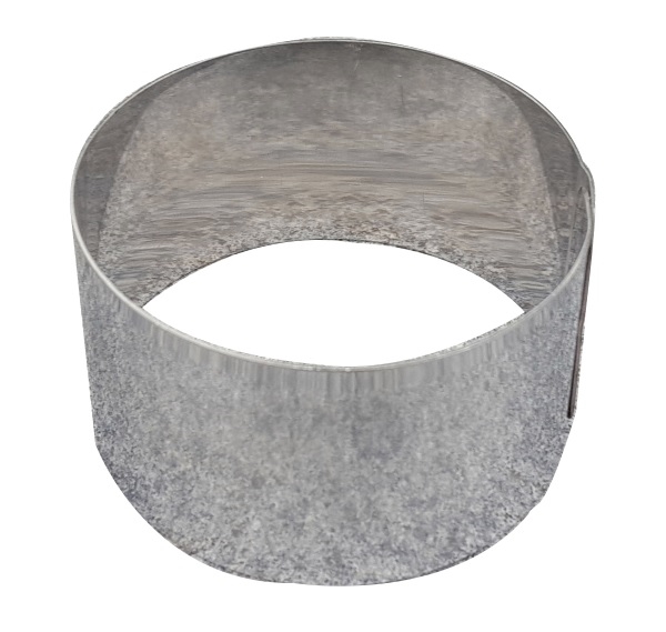 מיקד עגול 8 קוטר גובה 2.5 ס"מ נירוסטה