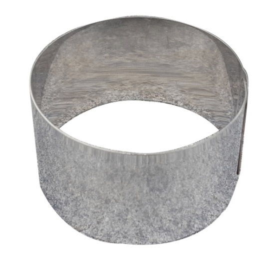 מיקד/טבעת אפייה/רינג 12 ס"מ גובה 3 ס"מ נירוסטה