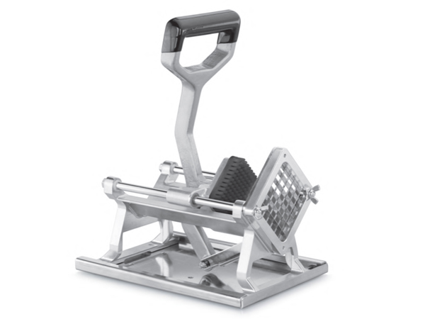 חותך צ'יפס / ציפס  מקצועי משופר סכין 10 מ"מ  8/8 ריבועים) "3/8 אפור