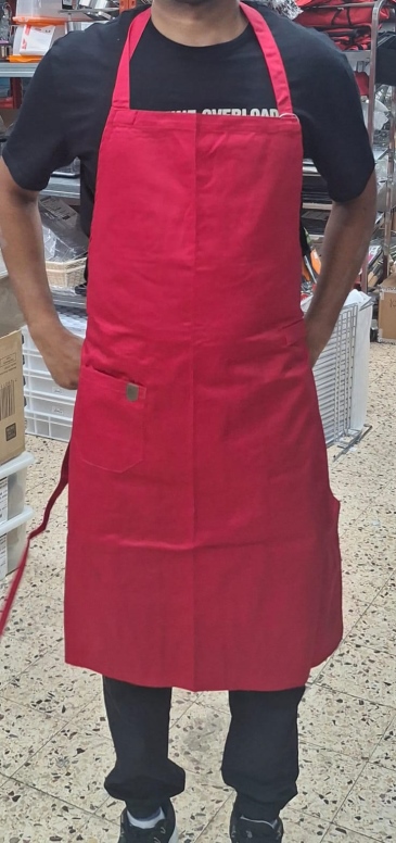 סינר שלם אדום warker