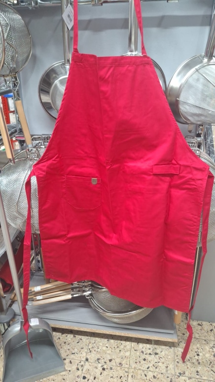 סינר שלם אדום warker