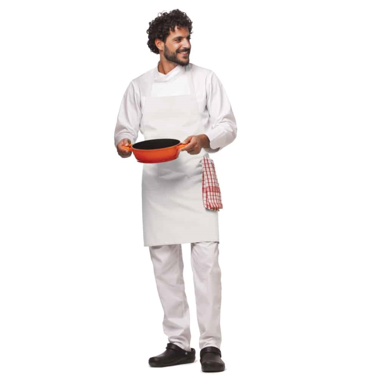 סינר שלם לבן warker