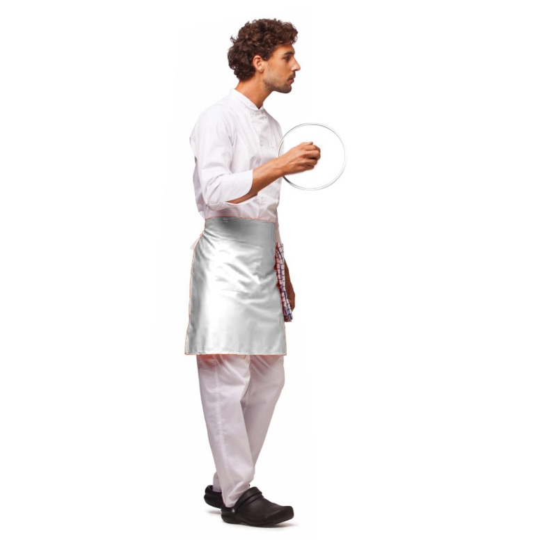 סינר חצי לבן warker