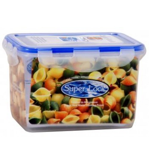 קופסא אחסון 1400 מ"ל מלבנית סופרלוק 5055/1 Super Lock