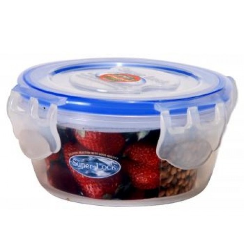 קופסא אחסון עגולה 250 מ"ל סופרלוק  5002