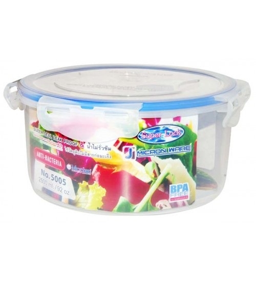 קופסא אחסון עגולה 2500 מ"ל סופרלוק 5005