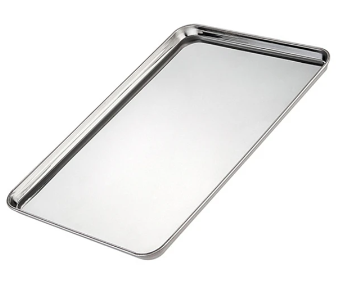 מגש שרות עצמי נירוסטה 26/35 נירוסטה מט 0.8 מ"מ