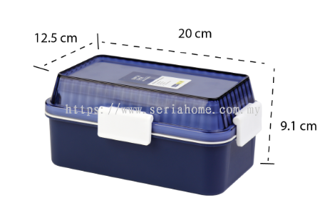 קופסא אוכל מלבן 1300 מ"ל סופרלוק 6195