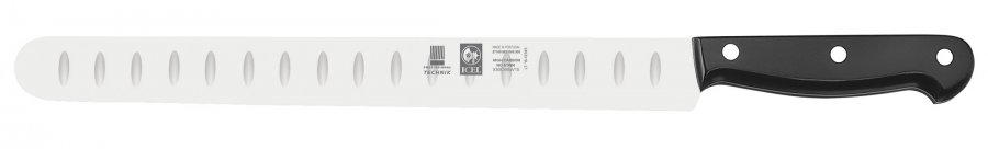 סכין סלמון 30 ס"מ ידית בקלית שחורה ICEL TECHNIK