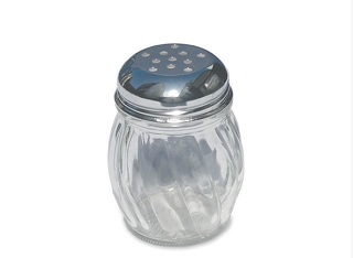 מלחיה זכוכית פרמזן קטנה ספירל 15CL