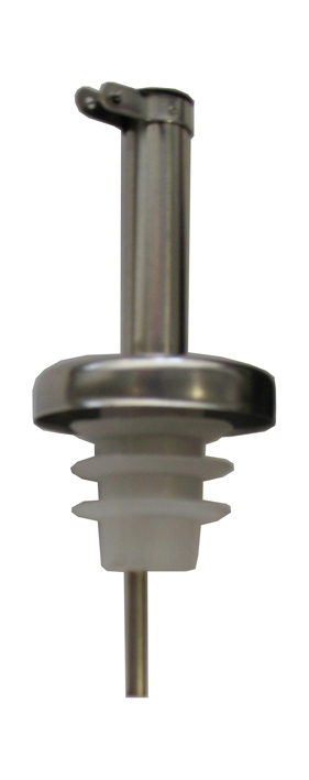 פיית מזיגה נירוסטה  מכופף עם קליפס