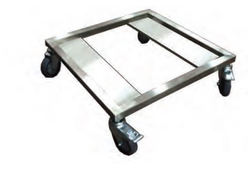 עגלה נירוסטה ל טרמו UPC400  לכל הדגמים קמברו וטורקיה ללא ידית B-M