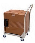 עגלה נירוסטה לטרמופורט IT400 עם ידית B-M