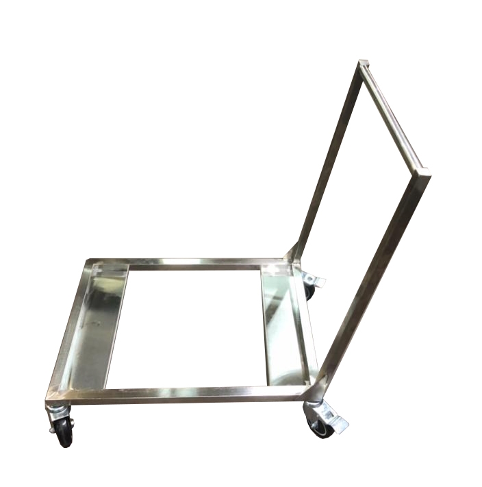 עגלה נירוסטה ל UPC400  לכל הדגמים קמברו וטורקיה עם ידית B-M