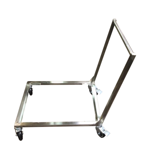 עגלה נירוסטה לטרמו TT600BLU  דלת ניתקת B-M עם ידית דחיפה