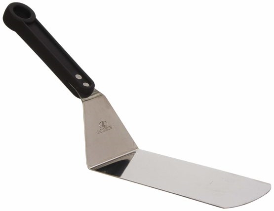 פלטה נירוסטה מדורגת 17 ס"מ רחבה ידית פלסטיק Lacor