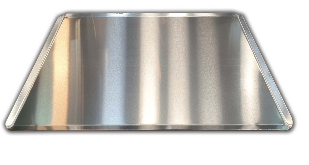 מגש שטוח 30/40 נירוסטה להגשה+ציפוי  (ST-430 -1.00 P+P )P.V.C