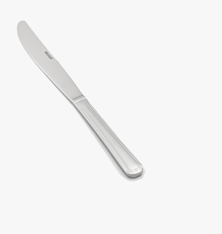 סכין שולחן שנהב הוטל תריסר נירוסטה 18/10 HOTEL